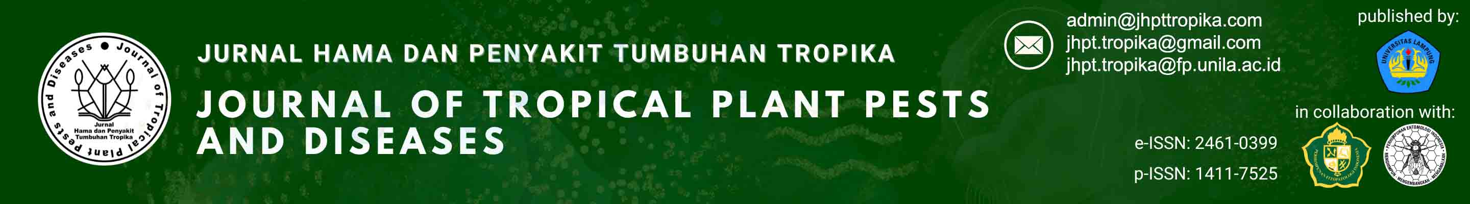 Journal of Tropical Plant Pests and Diseases